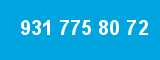 931 775 80 72 931 775 80 72